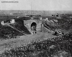 Kıyık Tabya. Edirne'nin savunma sisteminin bir parçası Bahar 1913
