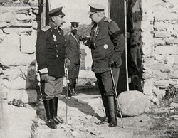 1912 yılında Kavala ele geçirildikten sonra General Stiliyan Kovacev ve Kral Ferdinand