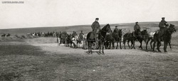 8nci Bulgar Tunca Tümeni Komutanı Bohuslav Kasım 1912'de 8nci Topçu Alaı ile Edirne'ye gidiyor