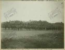 Kıyık Tabyayı ele geçiren 58nci Bulgar gönüllü alayı askerleri 10 Mart 1913