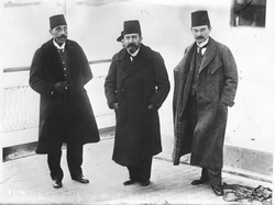 Londra Konferansı delegeleri: Osman Nizami Paşa, Reşid Paşa, Salih Paşa