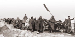 Lüleburgaz'dan Çatalca'ya doğru çekilen Osmanlı askerleri