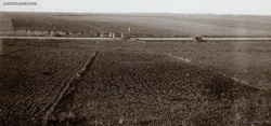 Mart 1913'de Bulgar ve Edirne'deki Türk ordusu arasındaki sınır hattının genel görünümü