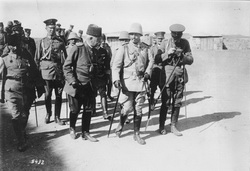 Esat Paşa ve II. Wilhelm (Çanakkale, Ekim 1917)