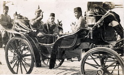 V. Mehmed'in Almanya imparatoru kayser II. Wilhelm'le resmi