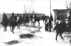 Muhafız Süvari Alayı Edirne'ye giriyor