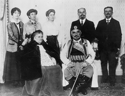 I. Nikola Fransa'da sürgünde 1916