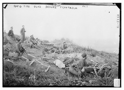 Çatalca 1912 Bulgar makineli tüfek mevzileri