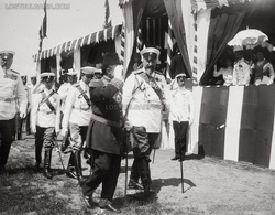 Ferdinand 1910 Sofya'da şehzade Yusuf İzzed'in ziyaretinde
