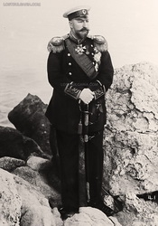 Ferdinand denizci üniformasıyla 1906-7