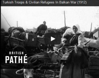 Balkan Savaşı'nda Türk askerleri ve mülteciler