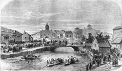 I. Carol Bükreş'e ilk gelişi 10 Mayıs 1866