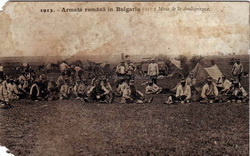 Romenler Bulgaristan'da 1913
