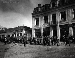 Bulgarlara esir düşen Sırp askerleri. Radomir 1913 yazı