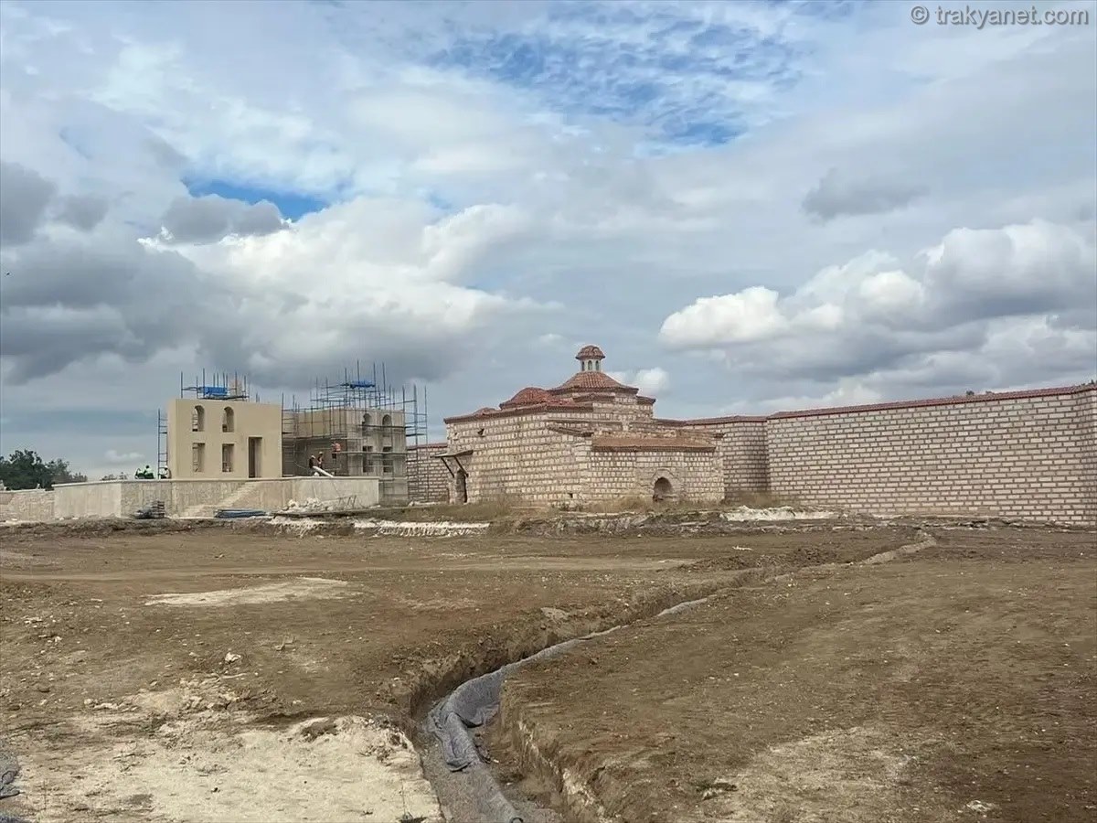 Restoration Work Continues at Edirne Palace
