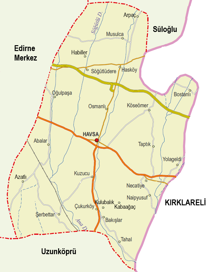 Havsa Köyleri