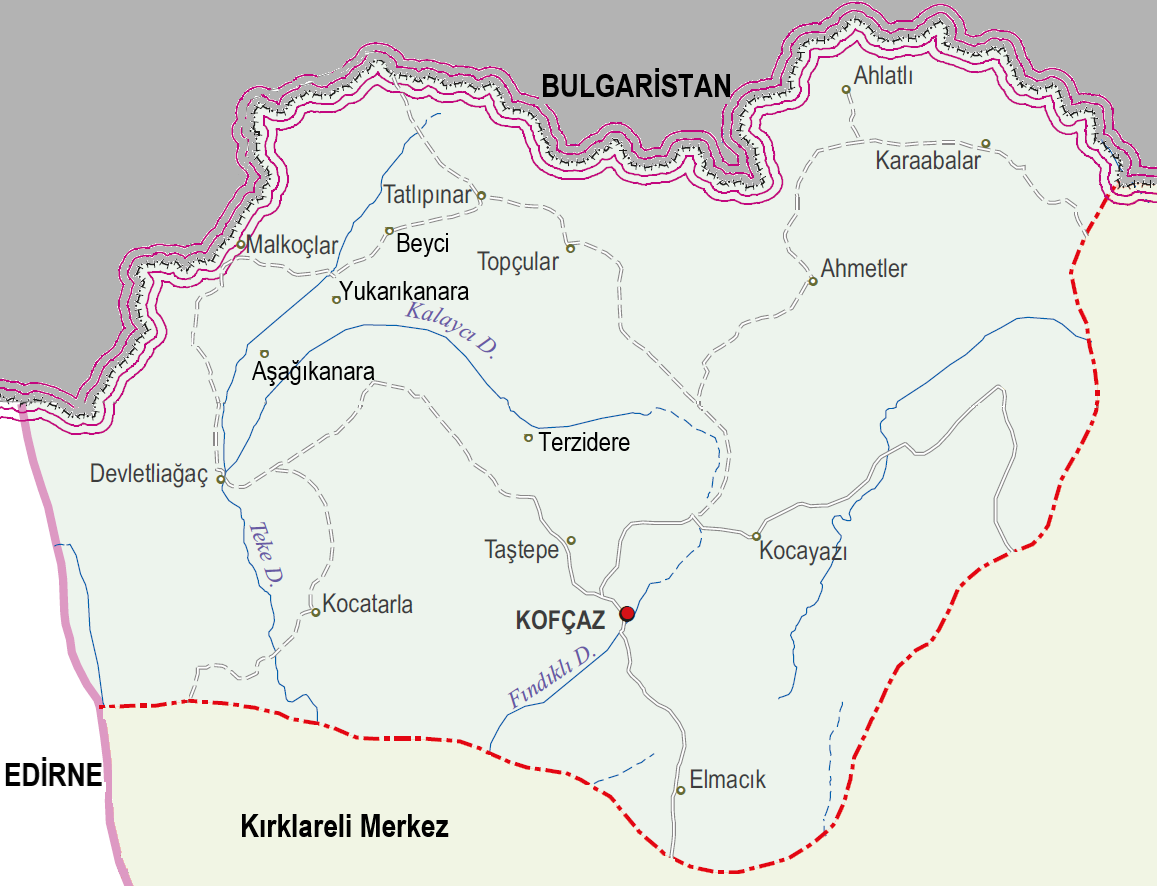 Kofçaz Köyleri