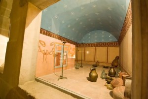 Reconstruction of Vize A Tumulus in Istanbul Archaeology Museum