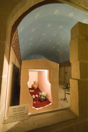 Reconstruction of Vize A Tumulus in Istanbul Archaeology Museum