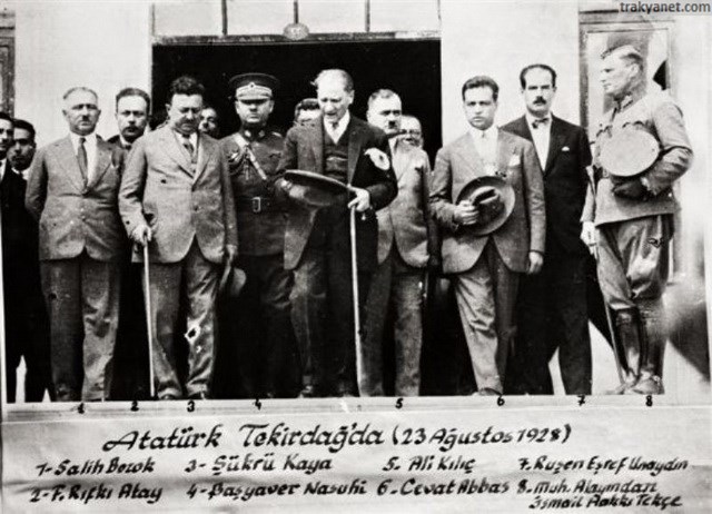 Atatürk ve Tekirdağ